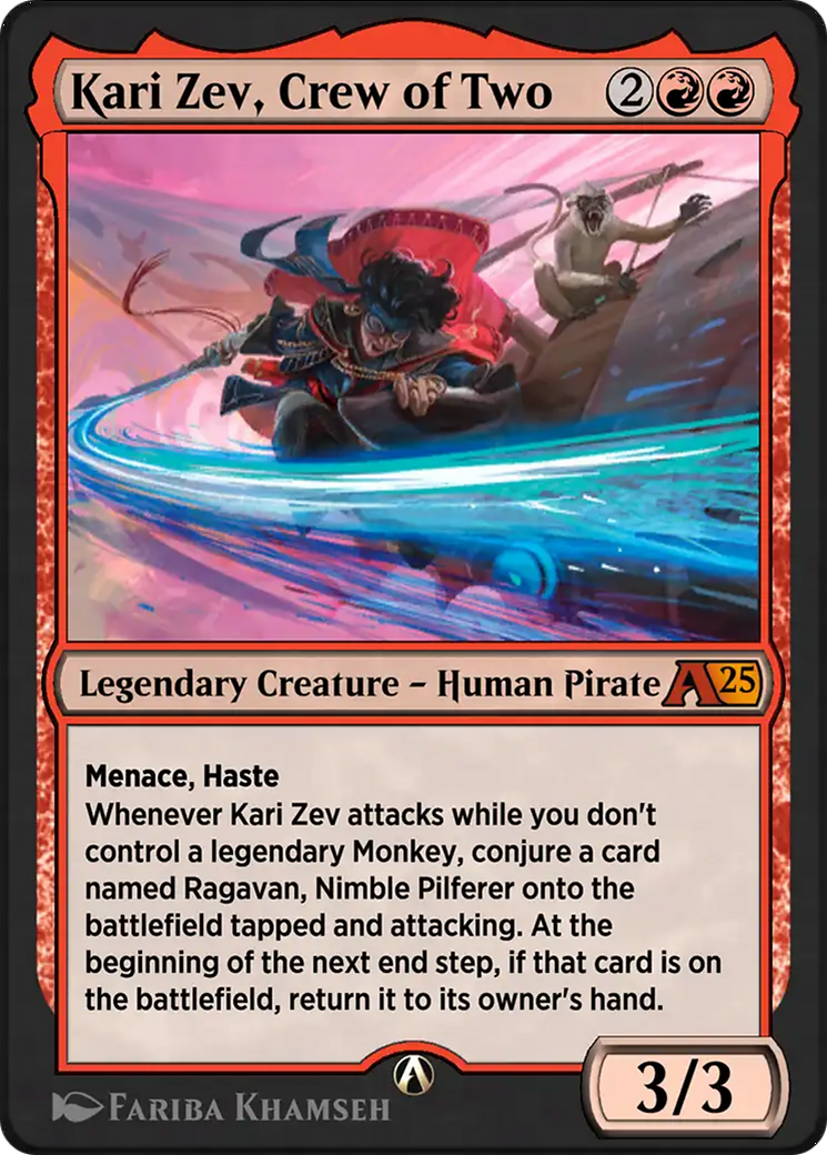 Kari Zev, Crew of Two Card Image