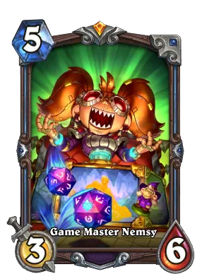 Game Master Nemsy Signature Card Image