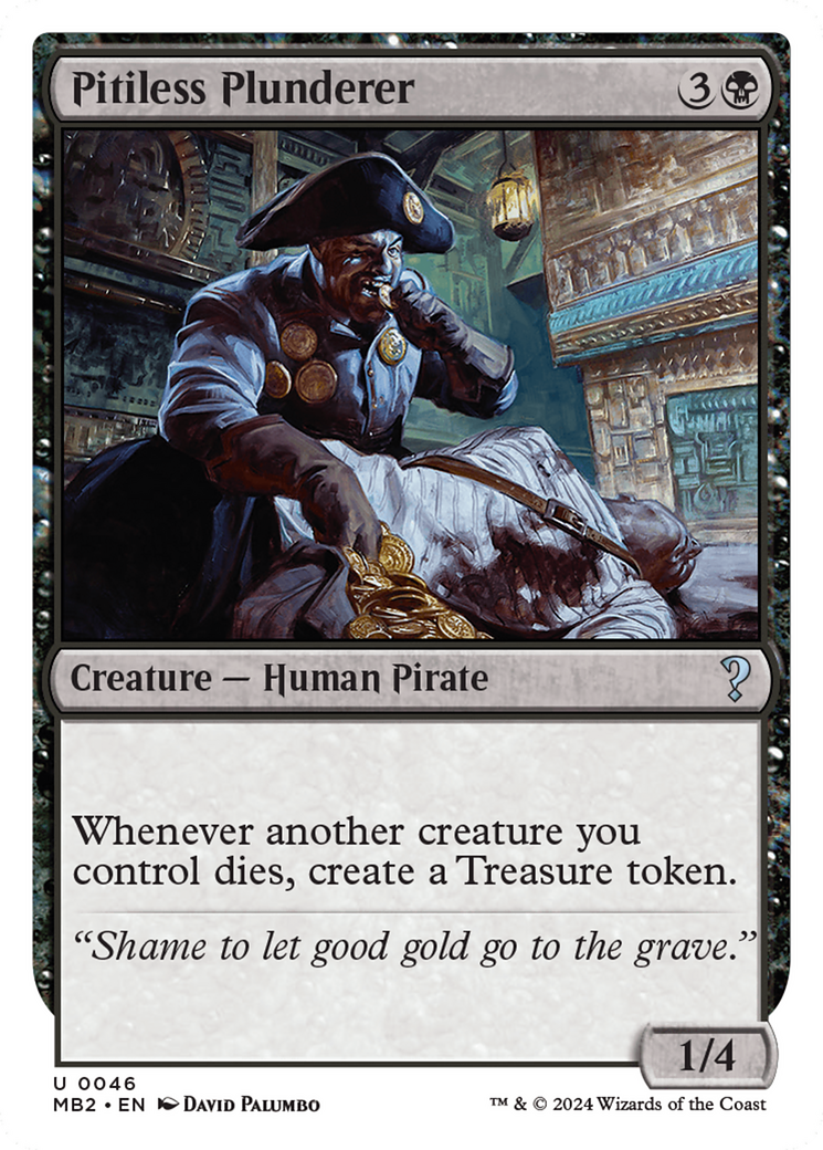 Pitiless Plunderer Card Image