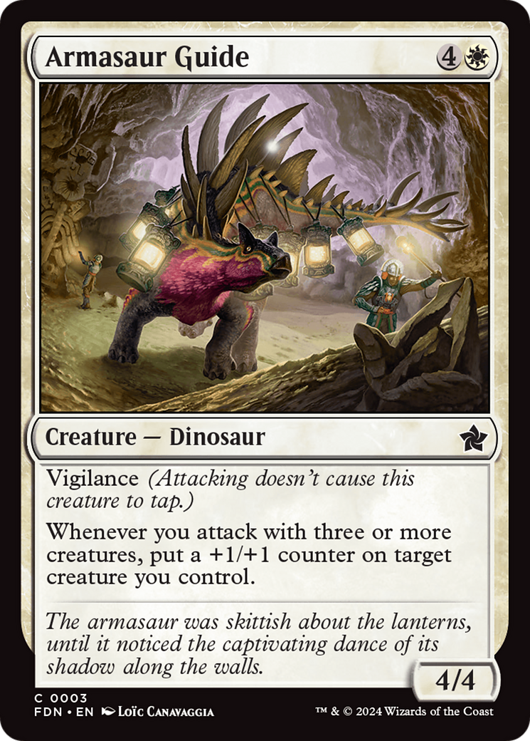 Armasaur Guide Card Image