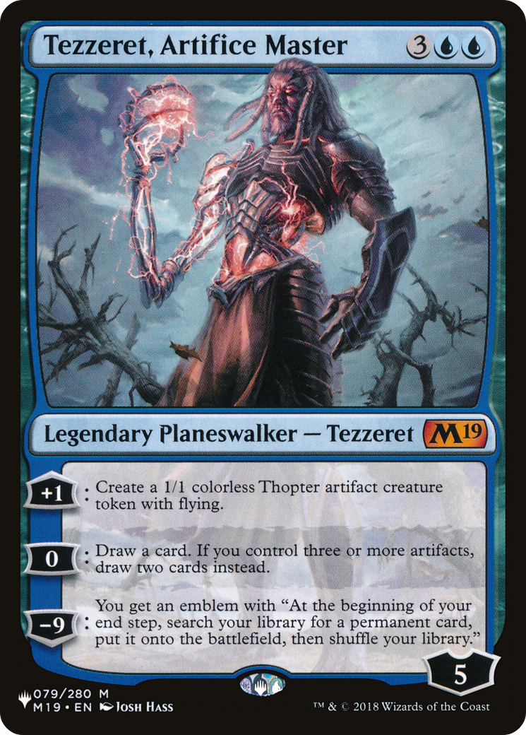 Tezzeret, Artifice Master Card Image