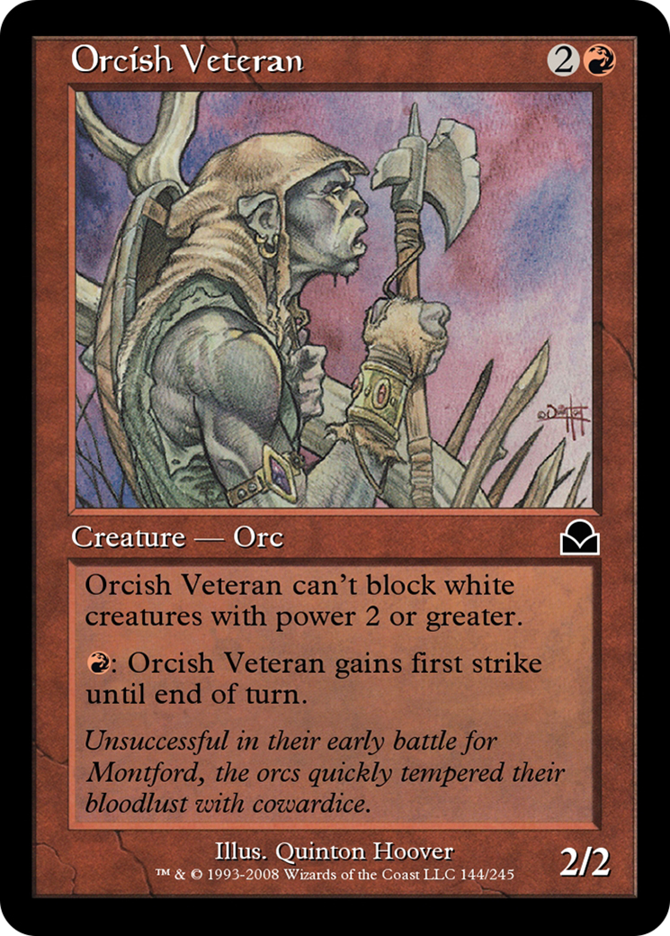 Orcish Veteran Card Image