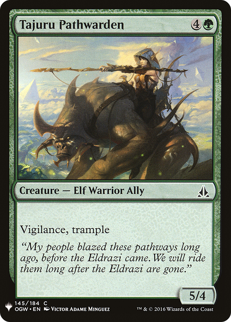 Tajuru Pathwarden Card Image