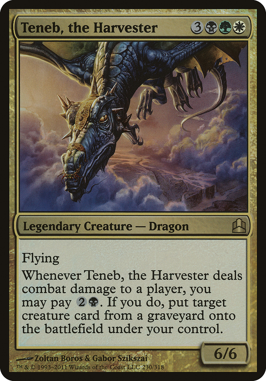 Teneb, the Harvester Card Image