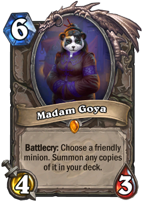 Madam Goya Card Image