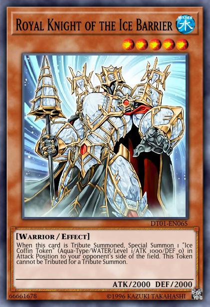 Royal Knight of the Ice Barrier Card Image