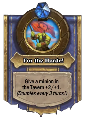 For the Horde! Card Image