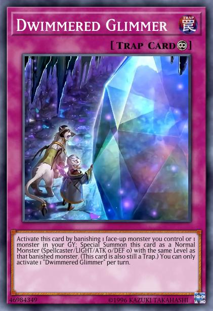 Dwimmered Glimmer Card Image