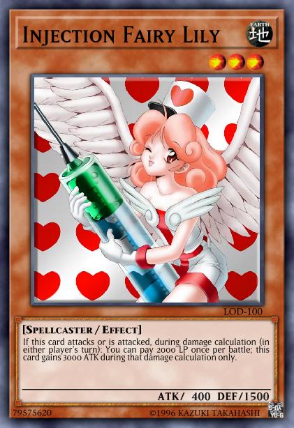 Injection Fairy Lily Card Image