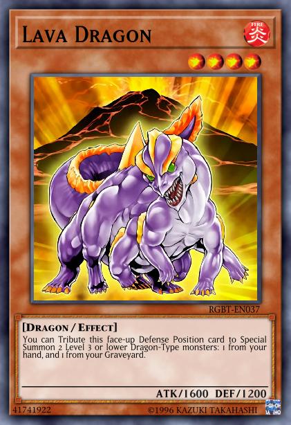 Lava Dragon Card Image