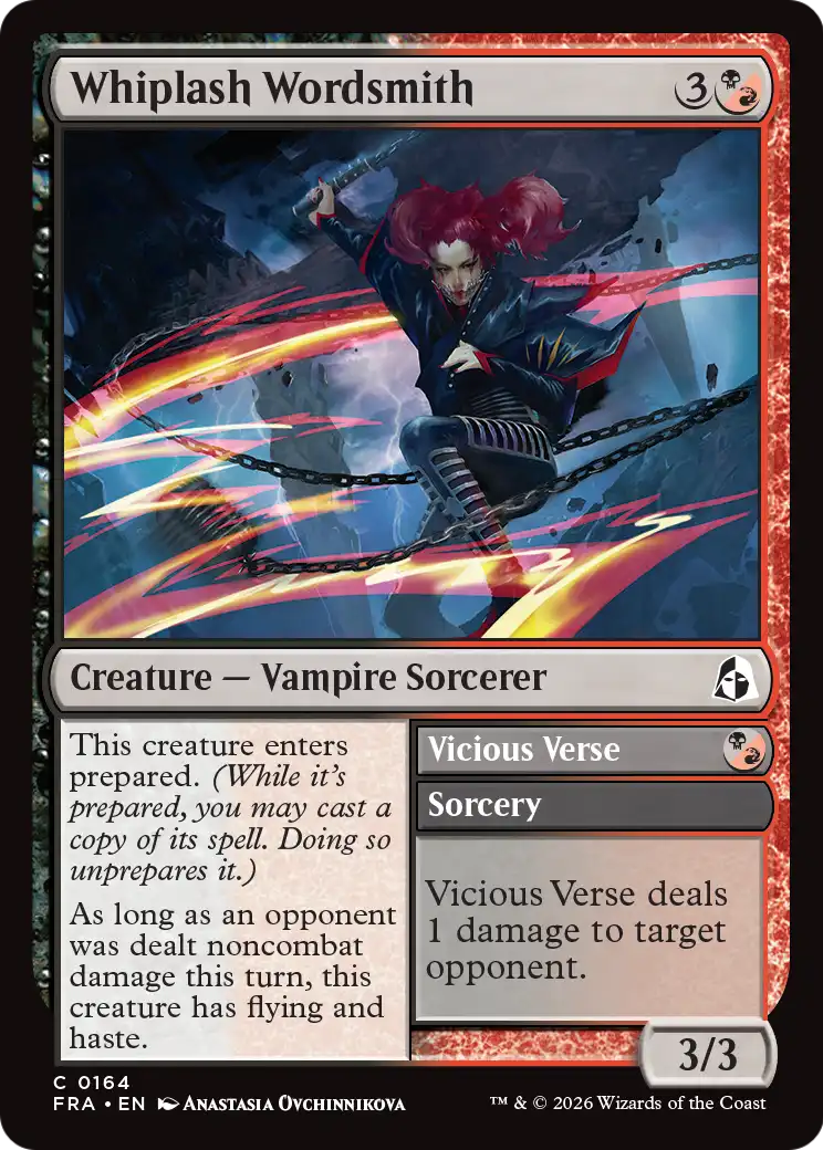 Vicious Verse Magic: The Gathering card