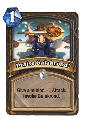 Praise Galakrond! Card Image