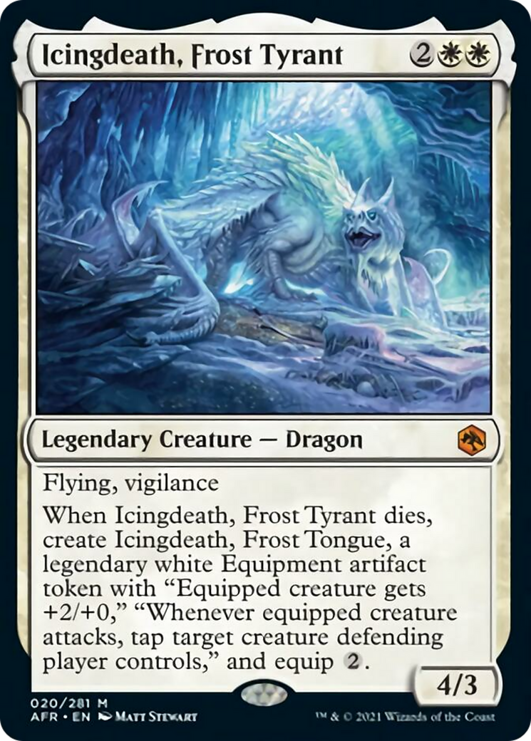 Icingdeath, Frost Tyrant Card Image