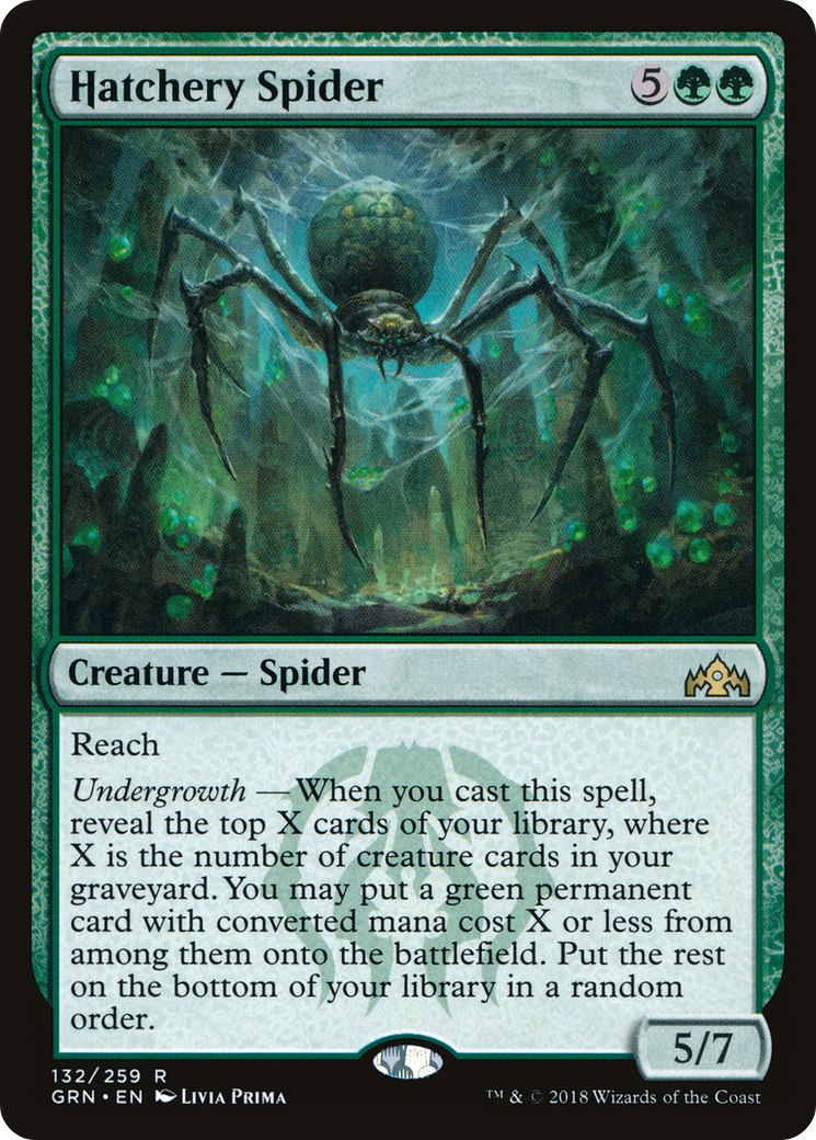 Hatchery Spider Card Image