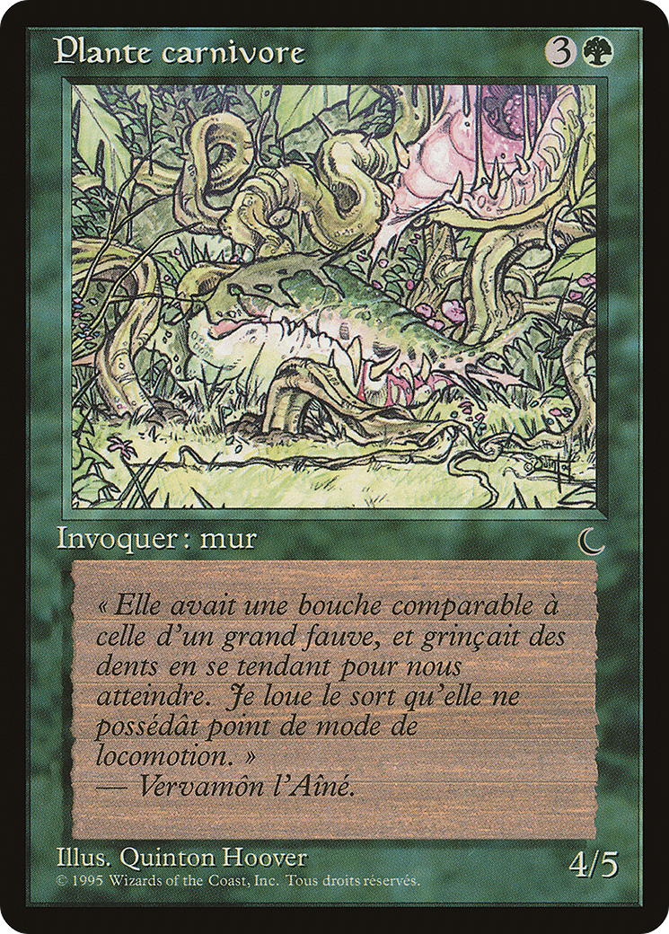 Carnivorous Plant Card Image