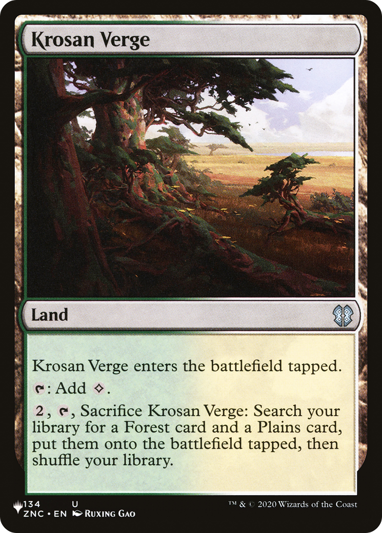 Krosan Verge Card Image