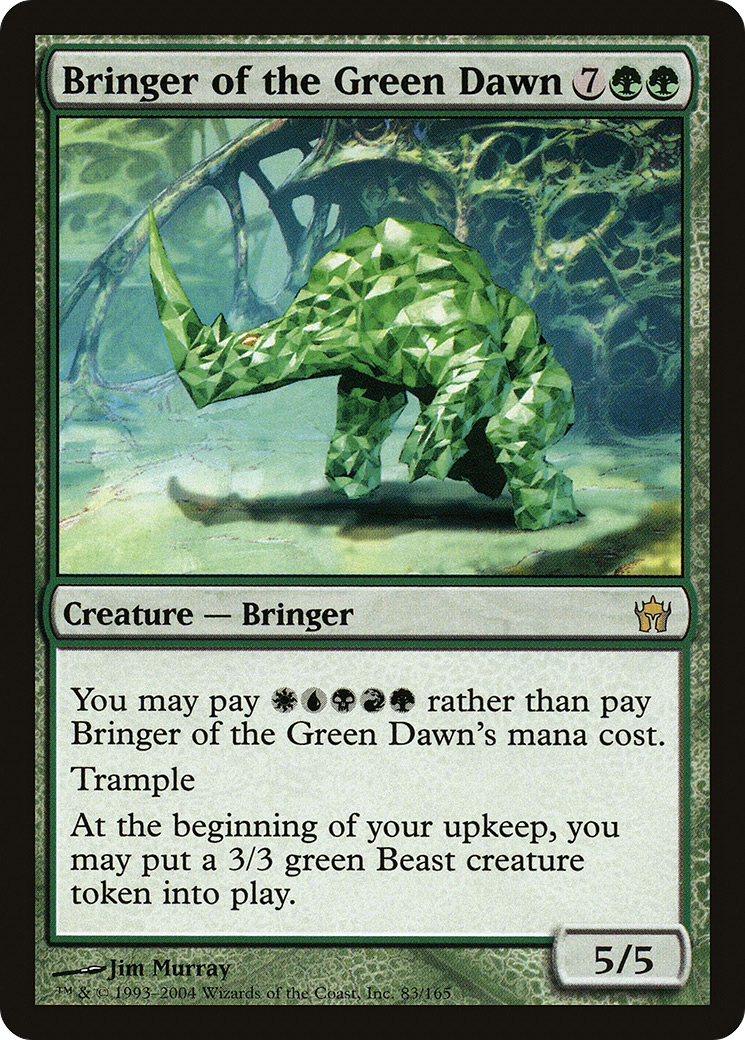 Bringer of the Green Dawn Card Image