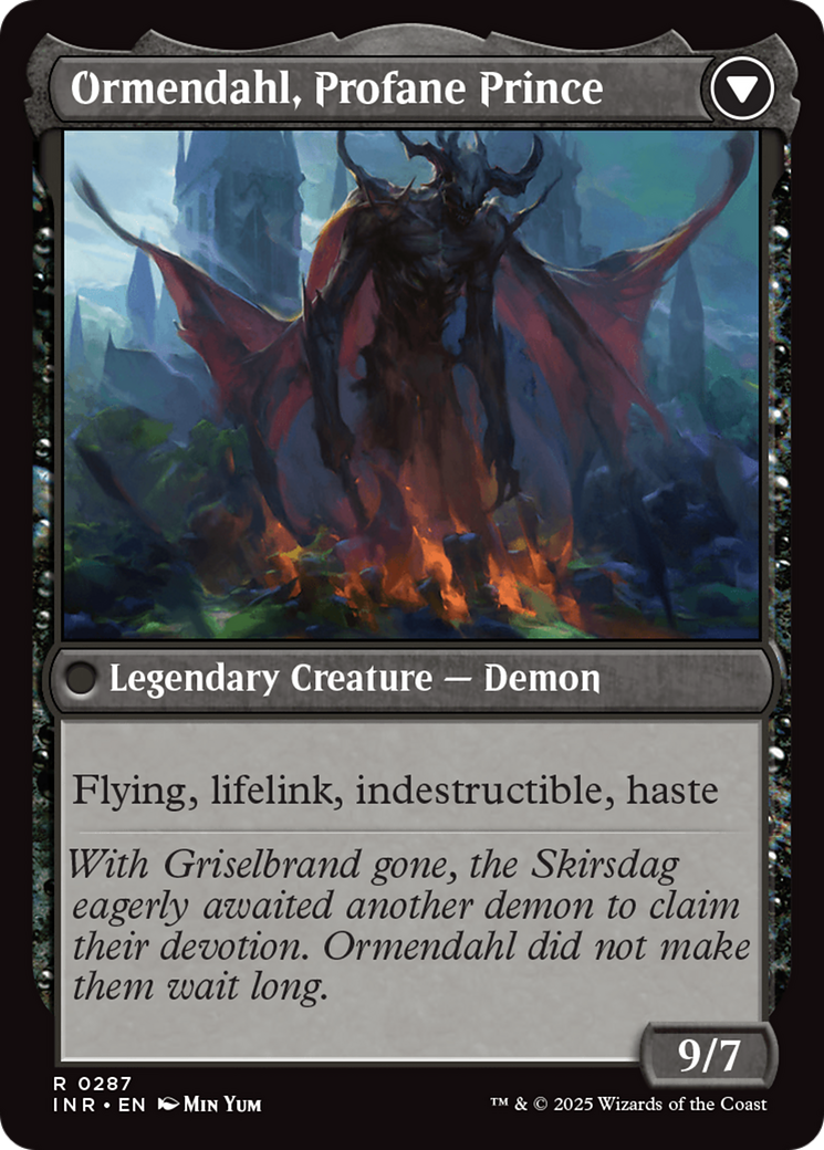 Westvale Abbey // Ormendahl, Profane Prince Card Image