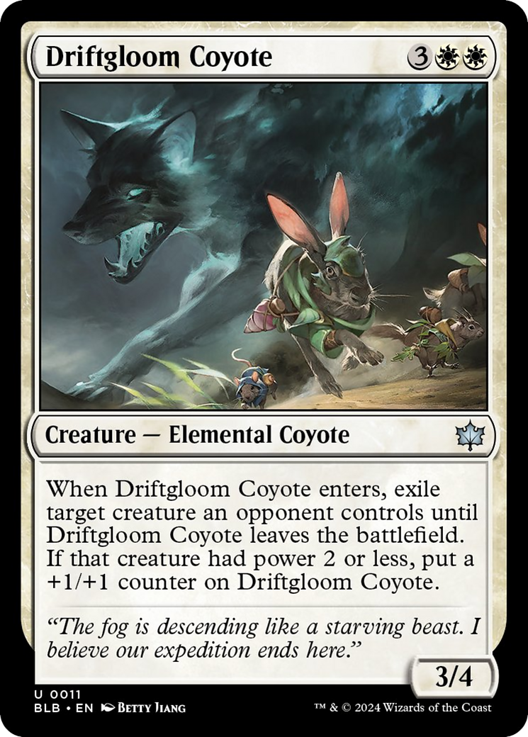 Driftgloom Coyote Card Image