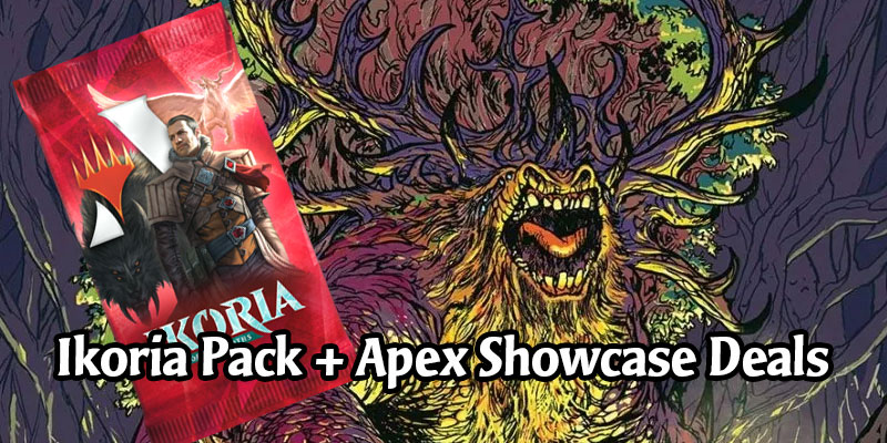 Get an Ikoria Pack for 25% Off and 50% Off Showcase Tricolor Apexes