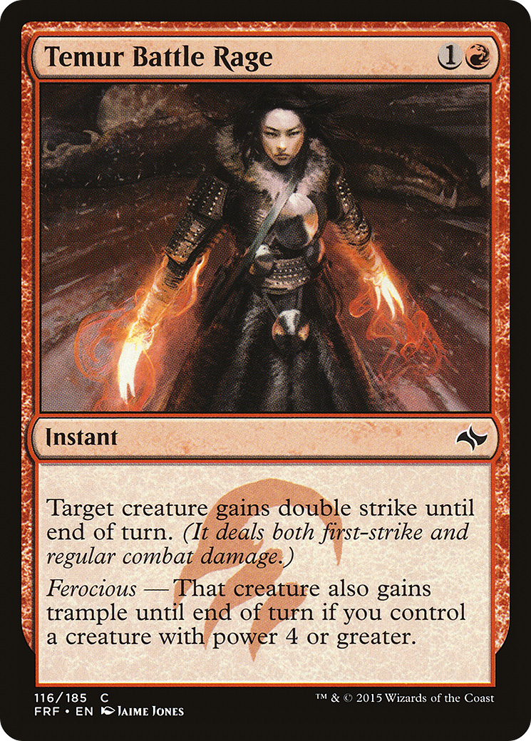 Temur Battle Rage Card Image