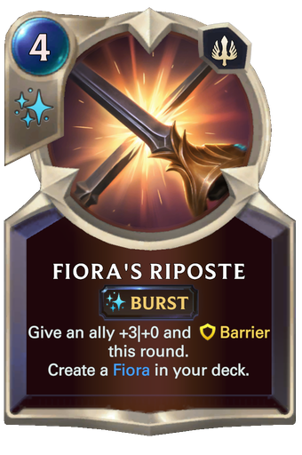 Fiora's Riposte Card Image