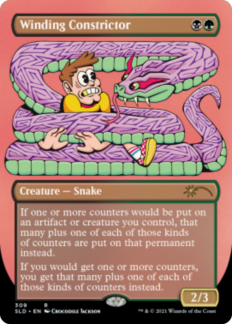 Winding Constrictor Card Image