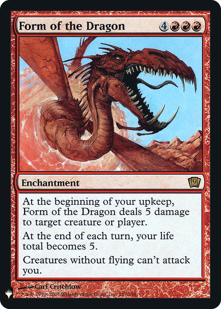 Form of the Dragon Card Image