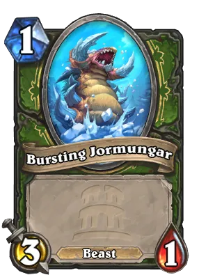 Bursting Jormungar Card Image