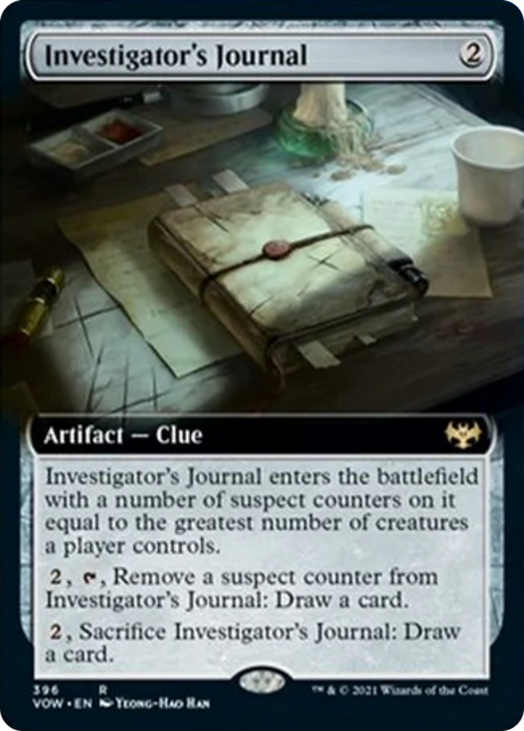 Investigator's Journal Card Image
