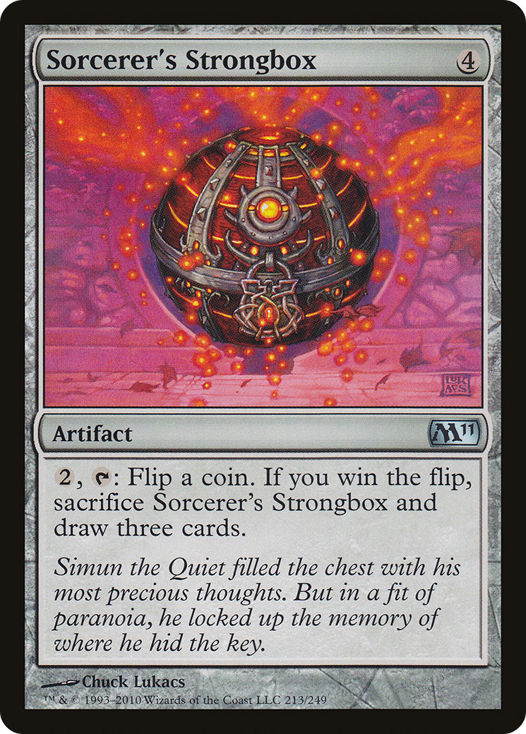 Sorcerer's Strongbox Card Image