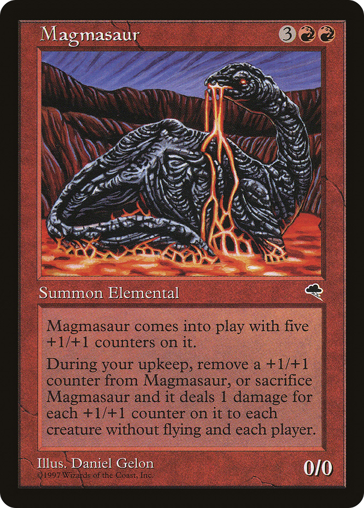 Magmasaur Card Image