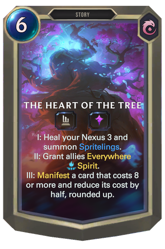 The Heart of the Tree Card Image