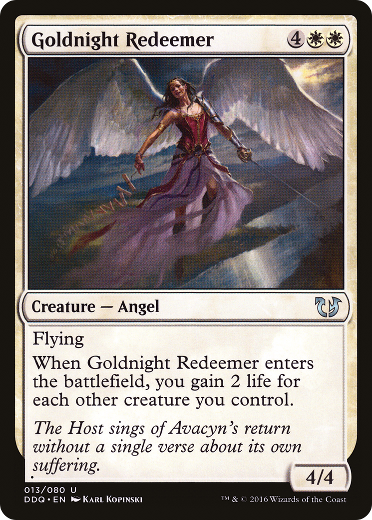 Goldnight Redeemer Card Image