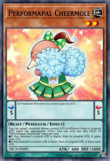 Performapal Cheermole Card Image