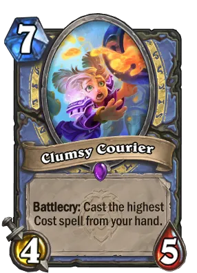 Clumsy Courier Card Image