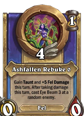 Ashfallen Rebuke {0} Card Image