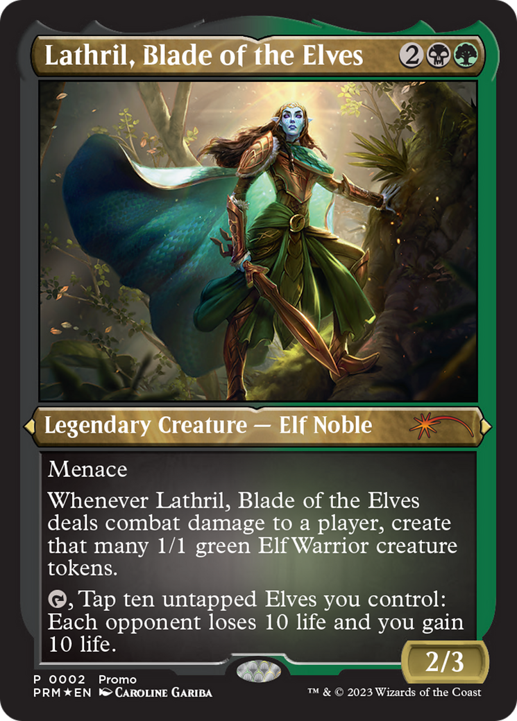 Lathril, Blade of the Elves Card Image