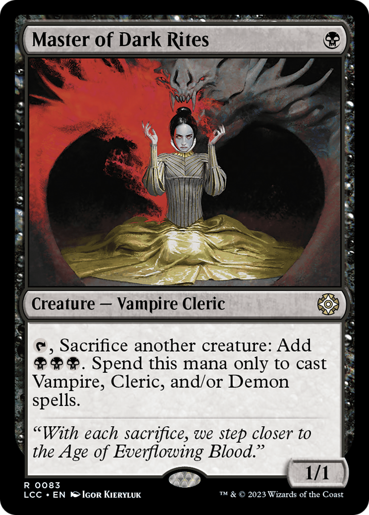 Master of Dark Rites Card Image