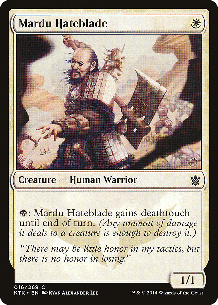 Mardu Hateblade Card Image