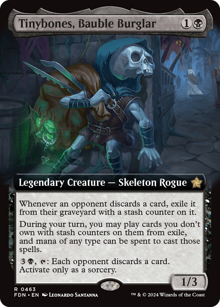 Tinybones, Bauble Burglar Card Image