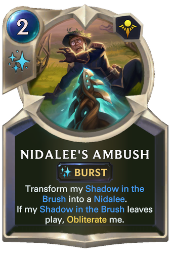 Nidalee's Ambush Card Image