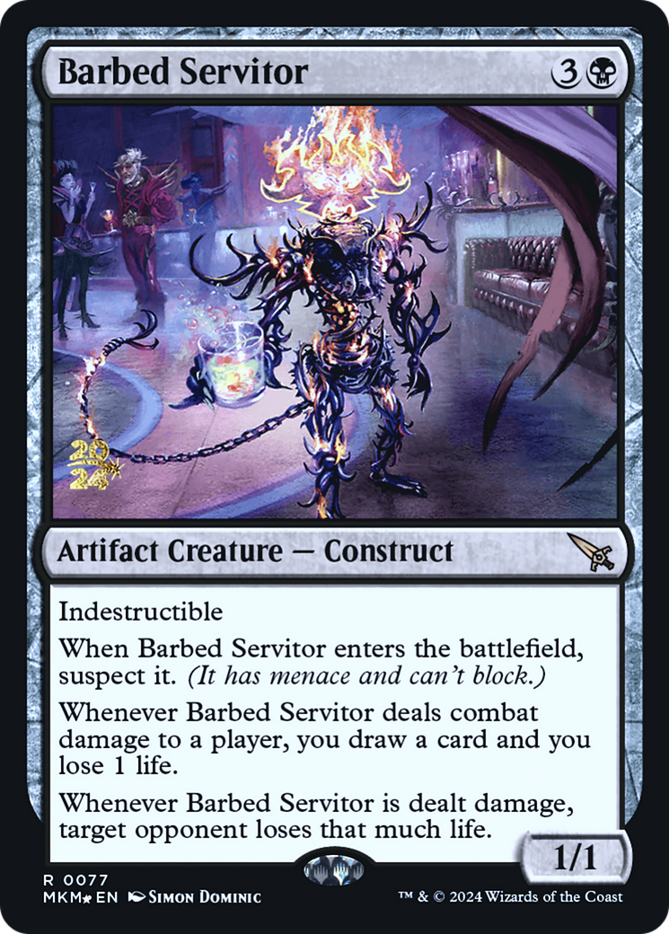 Barbed Servitor Card Image