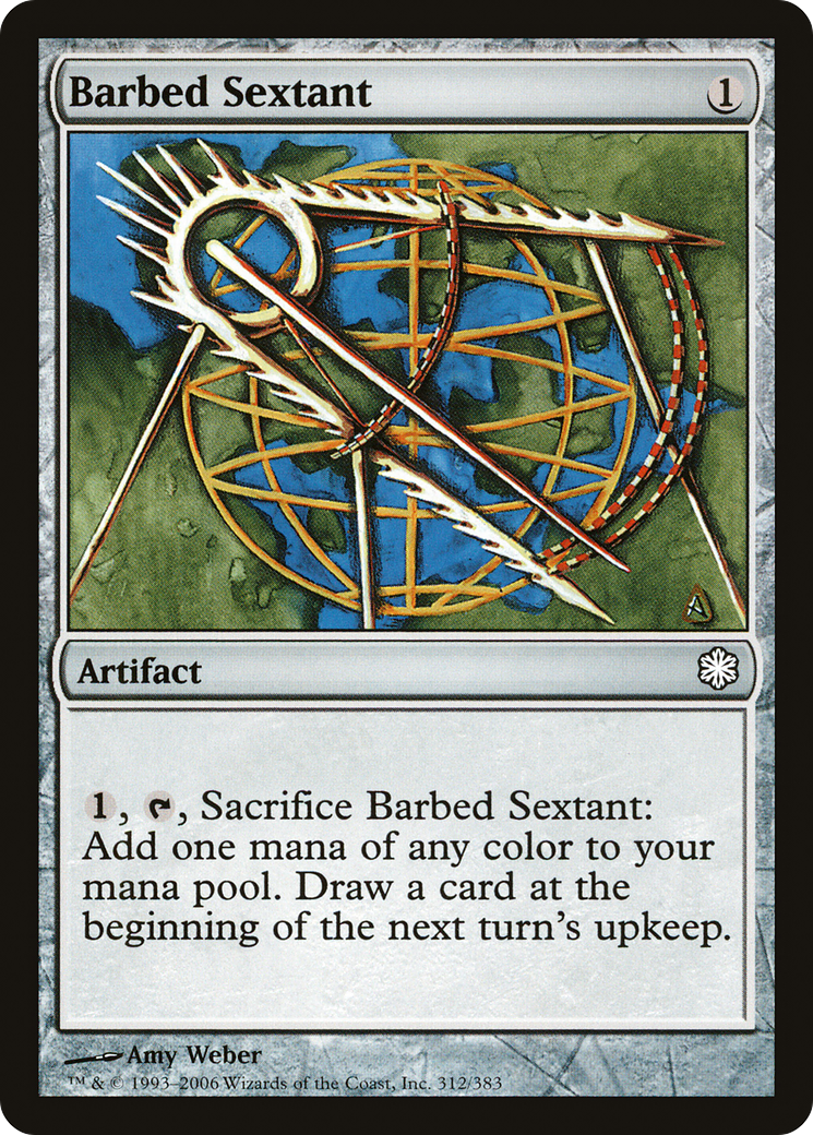 Barbed Sextant Card Image