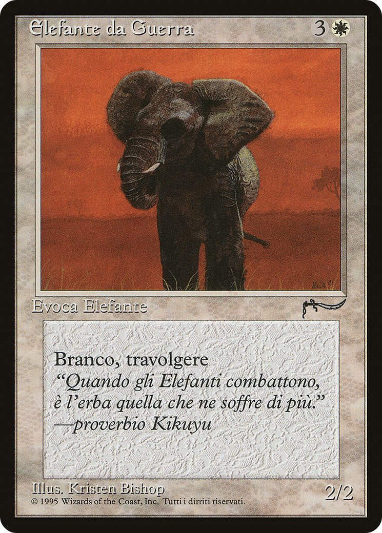 War Elephant Card Image