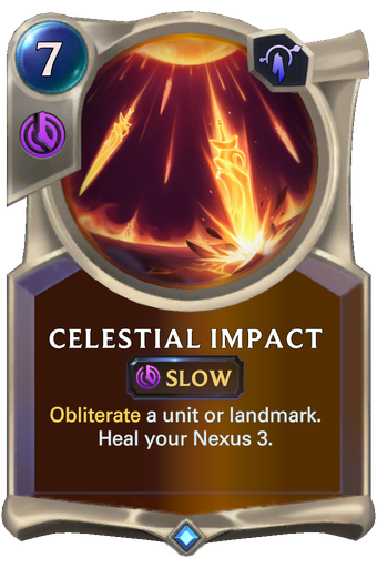 Celestial Impact Card Image