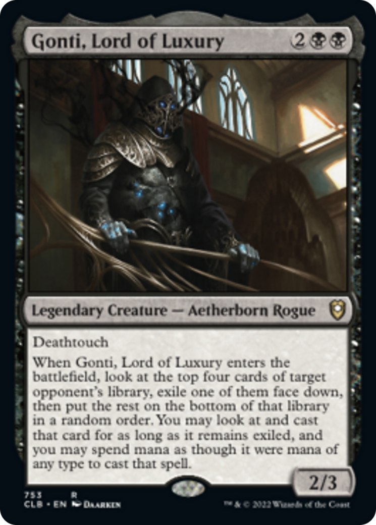 Gonti, Lord of Luxury Card Image