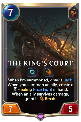 The King's Court Card Image