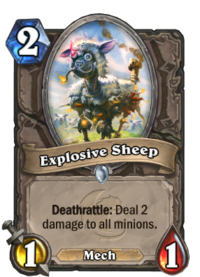 Explosive Sheep Card Image