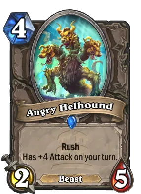 Angry Helhound Card Image